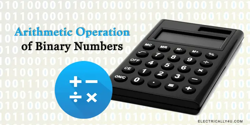 Arithmetic operation of binary numbers