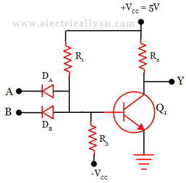 Diode transistor logic circuit