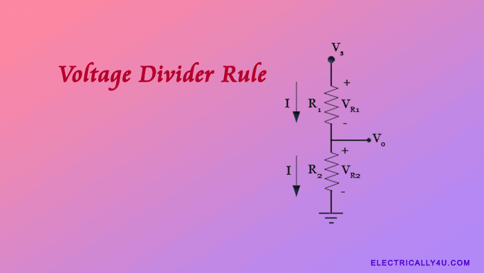 Voltage Divider Rule