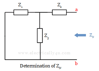 Norton's Theorem - Determination of ZN