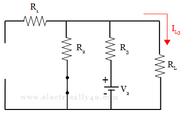 Illustration of Superposition theorem 4