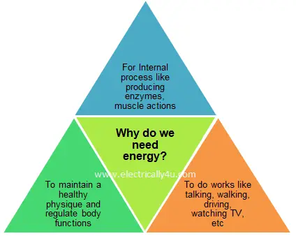 Why do we need energy?